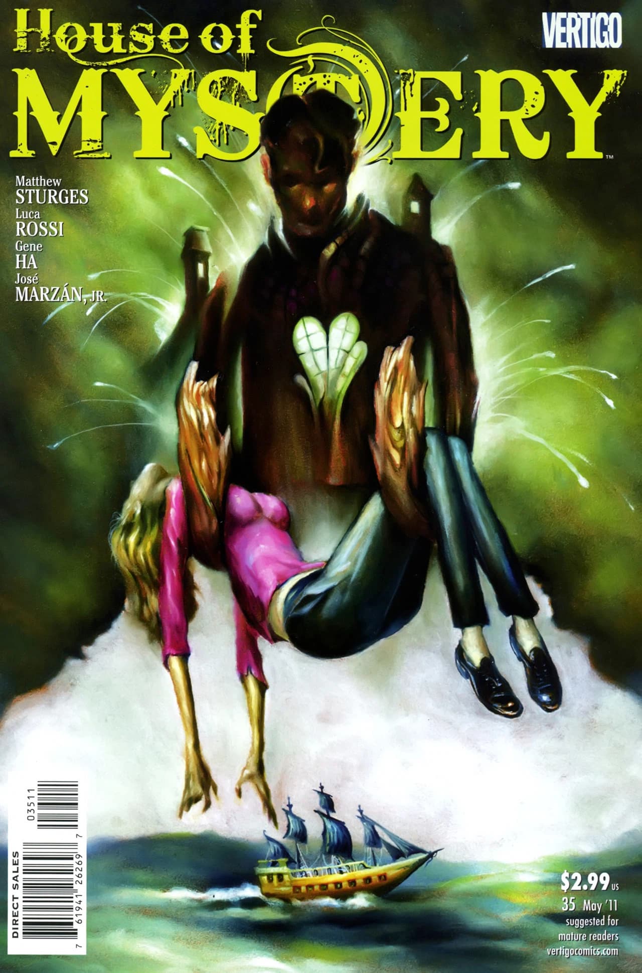 House of Mystery #35 cover