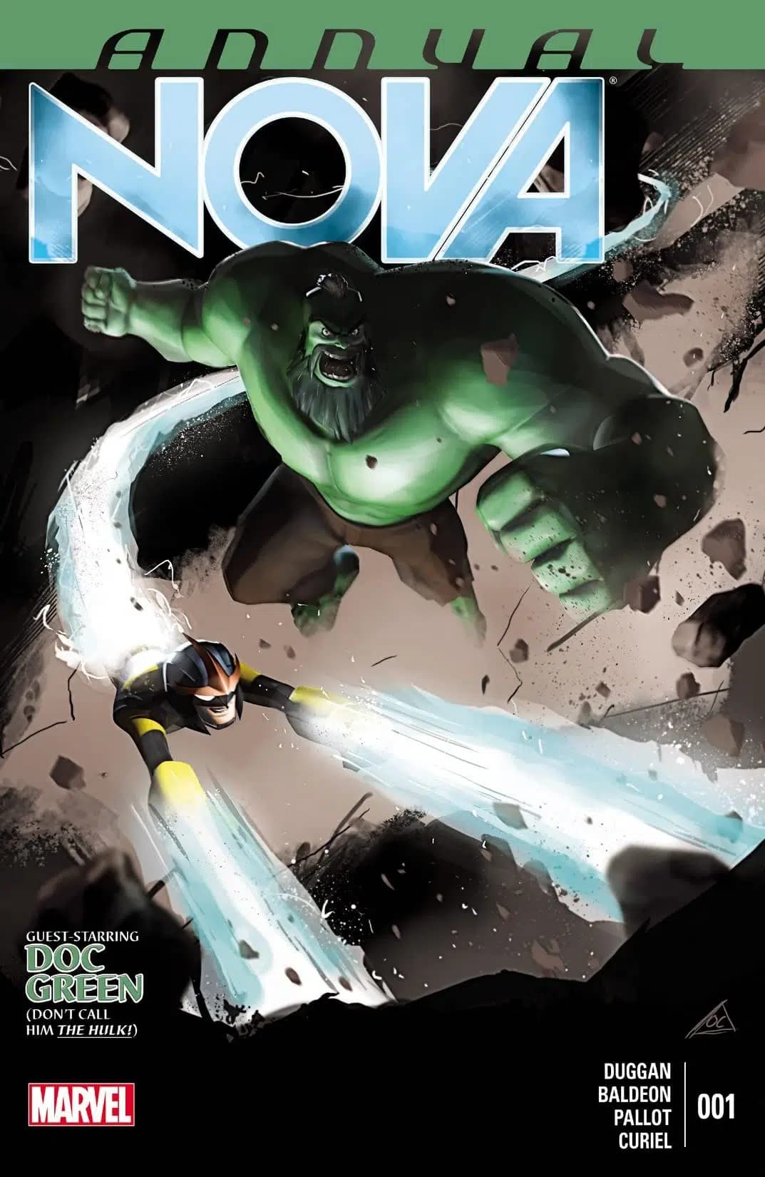 Nova Annual cover — © Marvel Comics