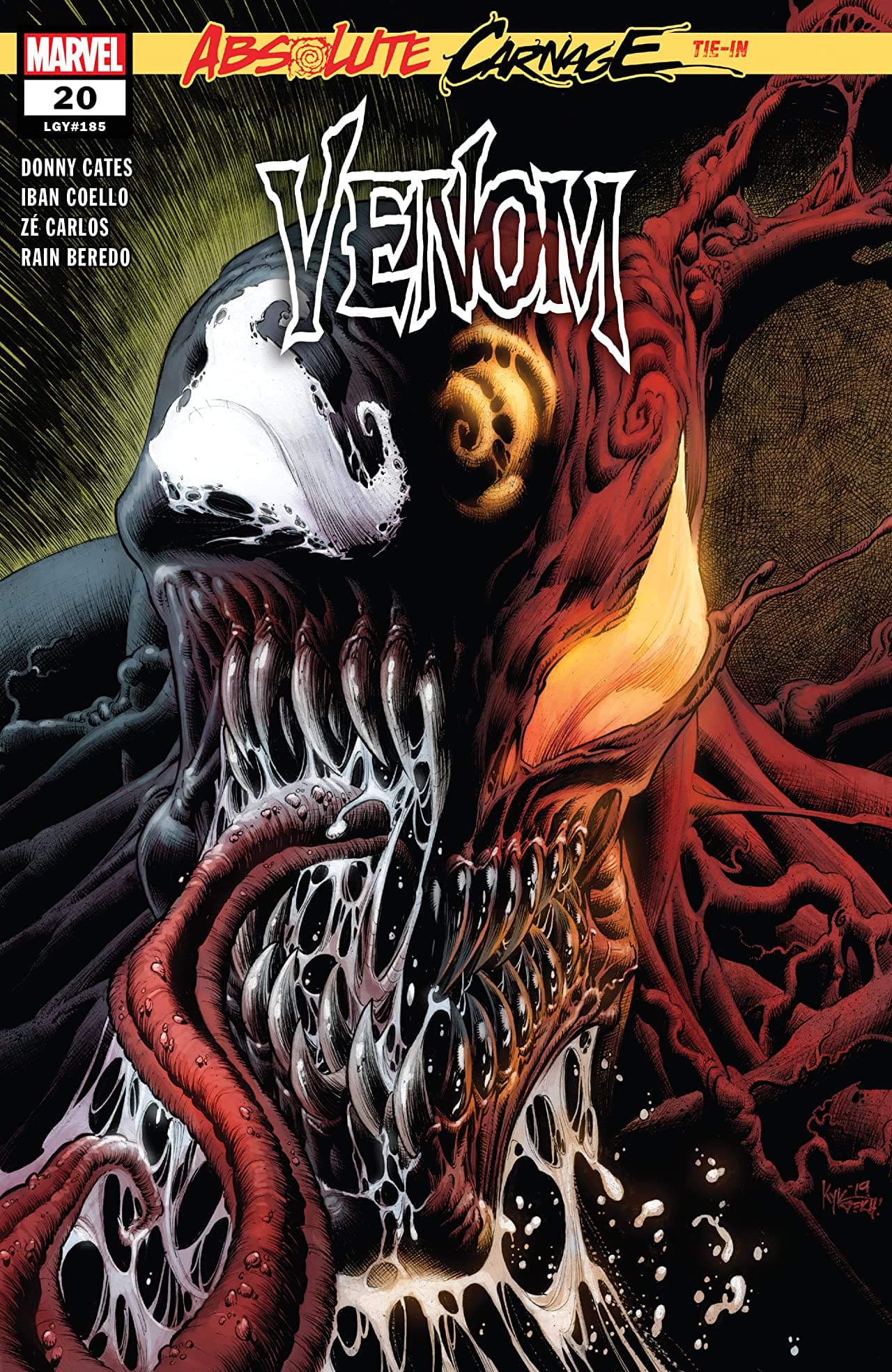 Venom #20 cover