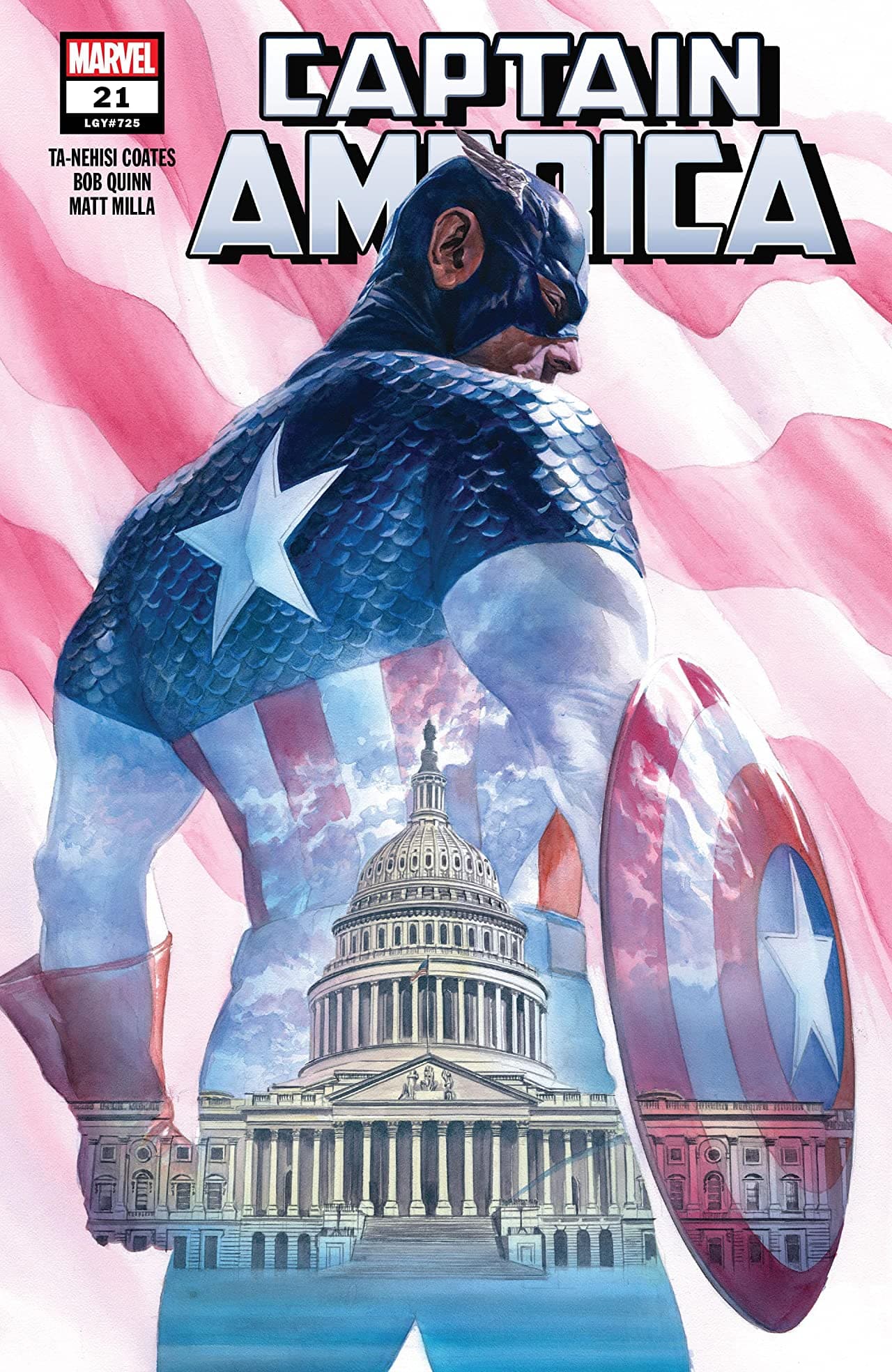 Captain America #21 cover