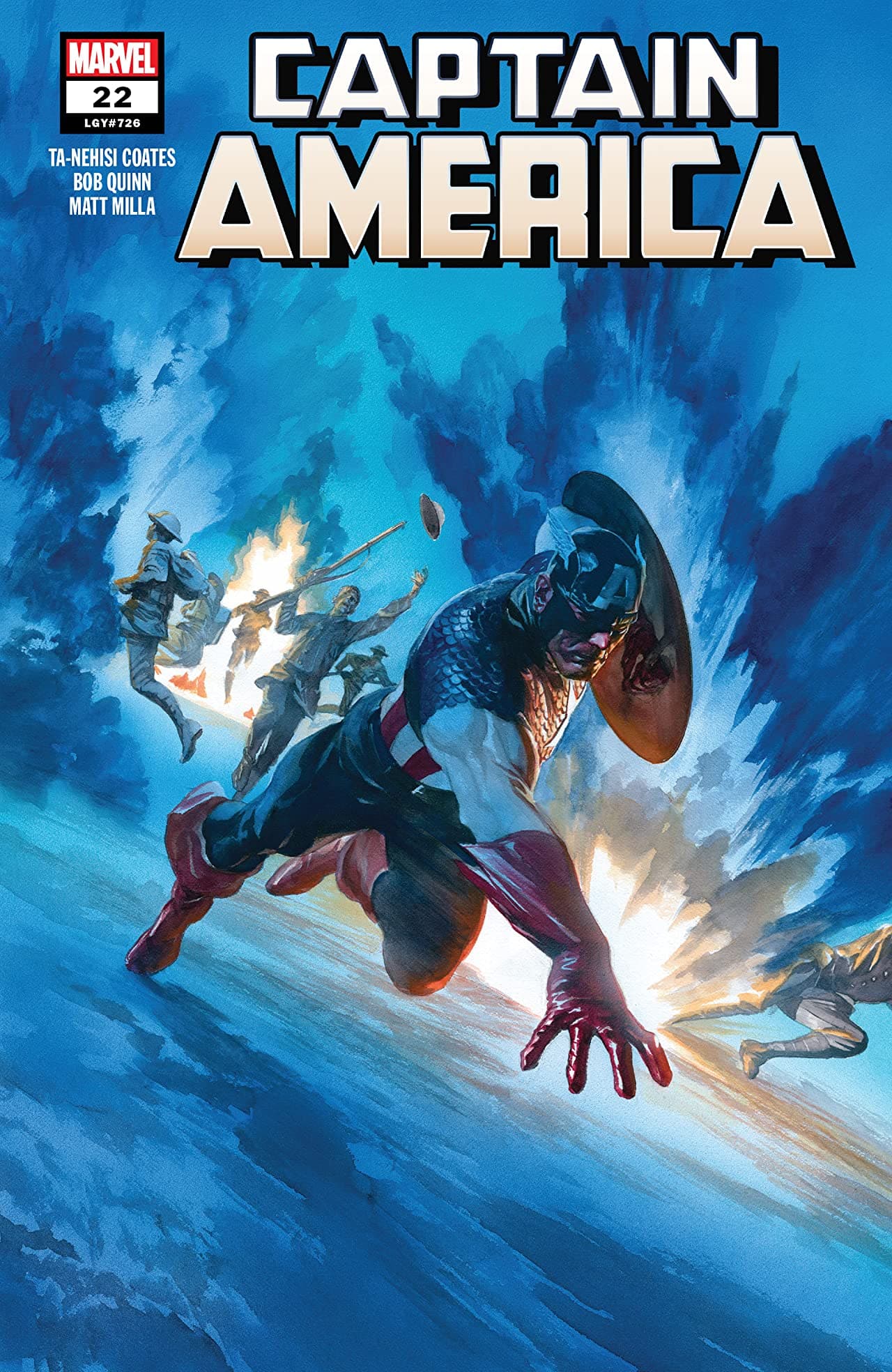 Captain America #22 cover