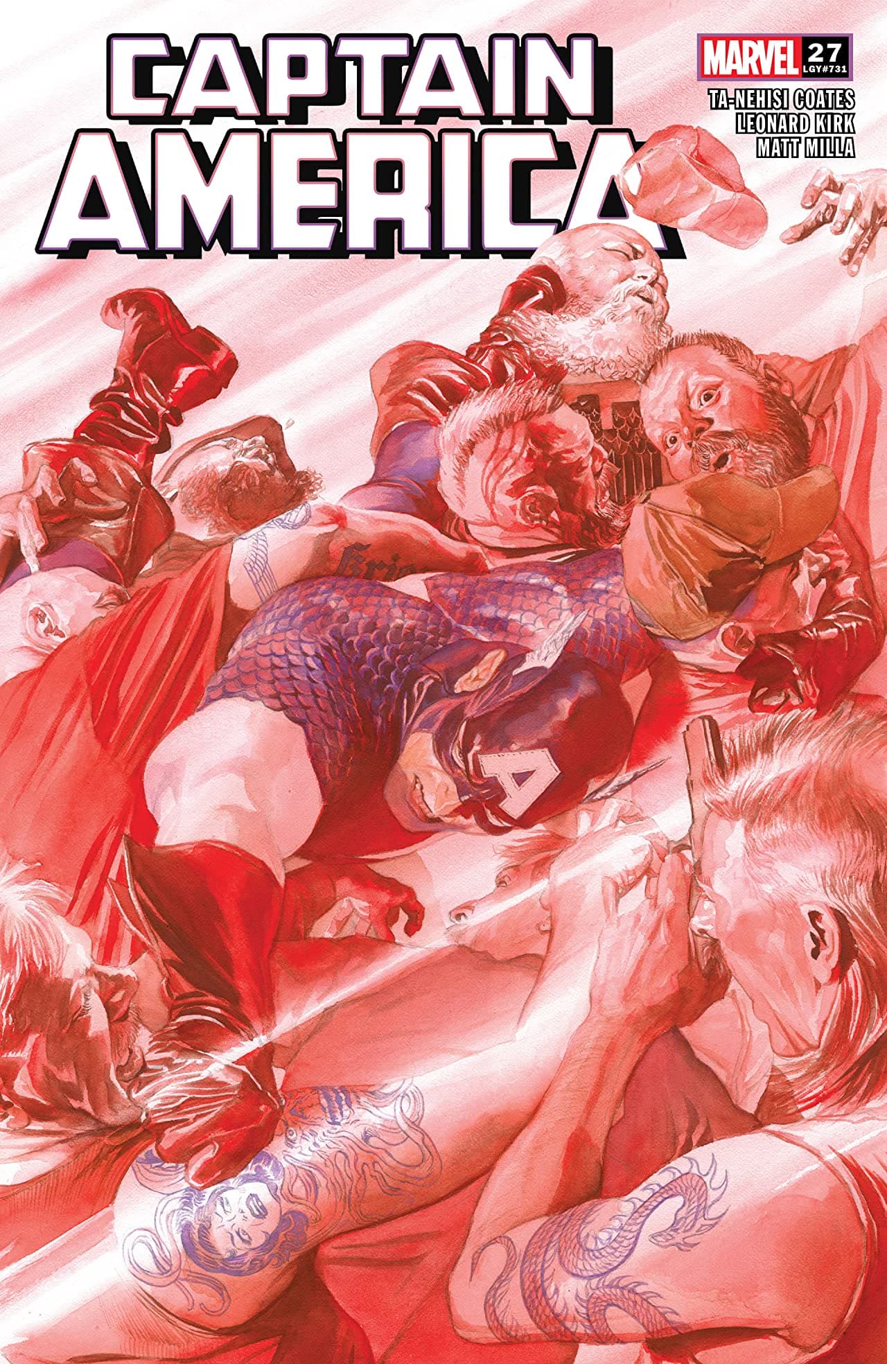 Captain America #27 cover