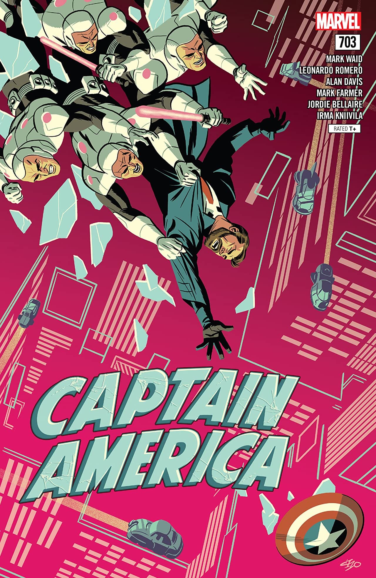 Captain America #703 cover