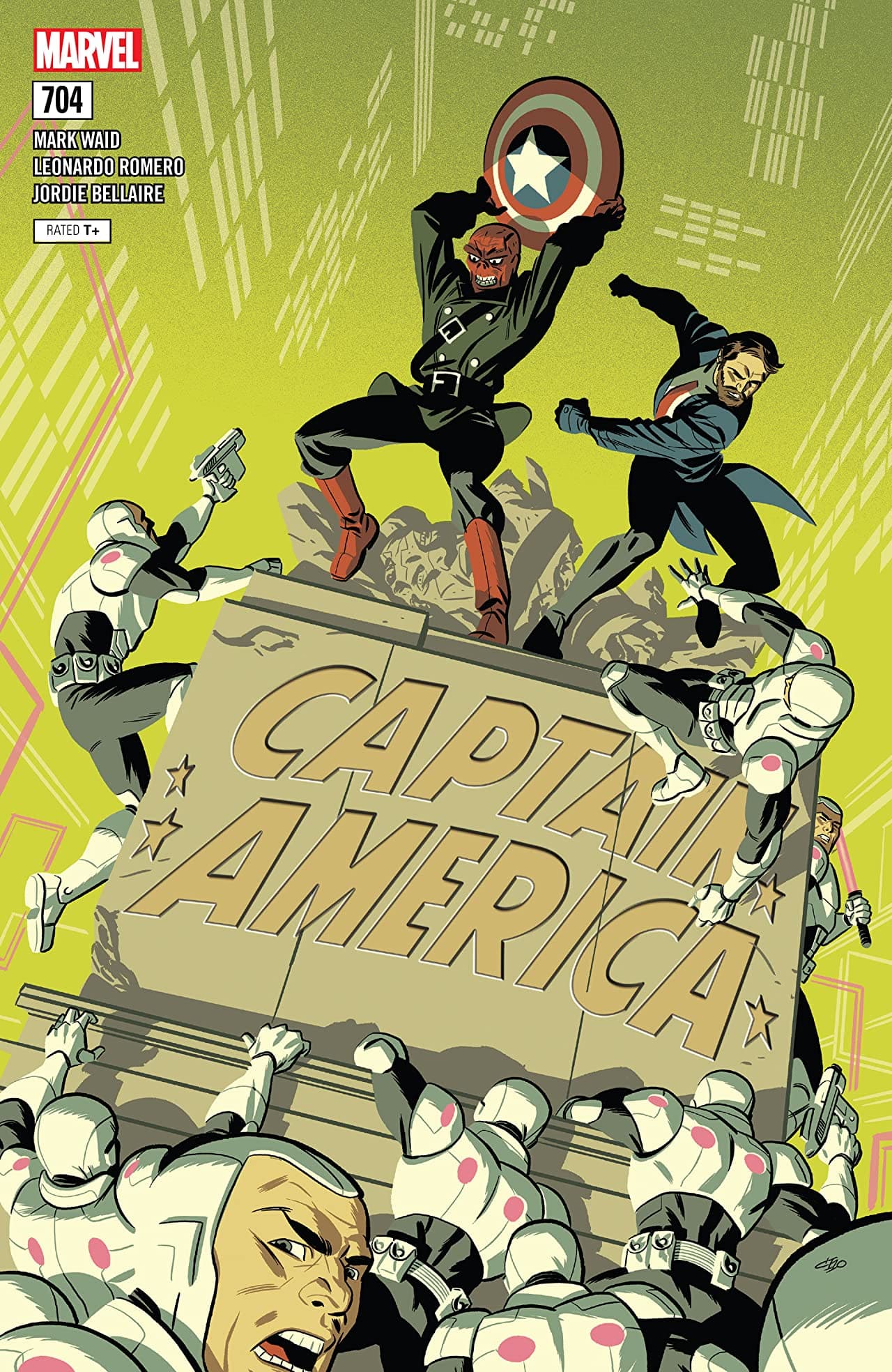 Captain America #704 cover