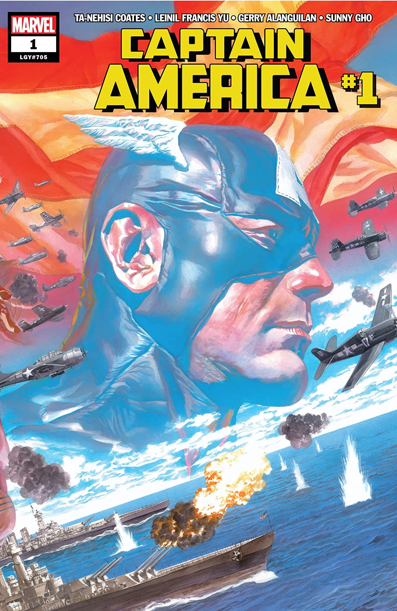 Captain America #1 cover