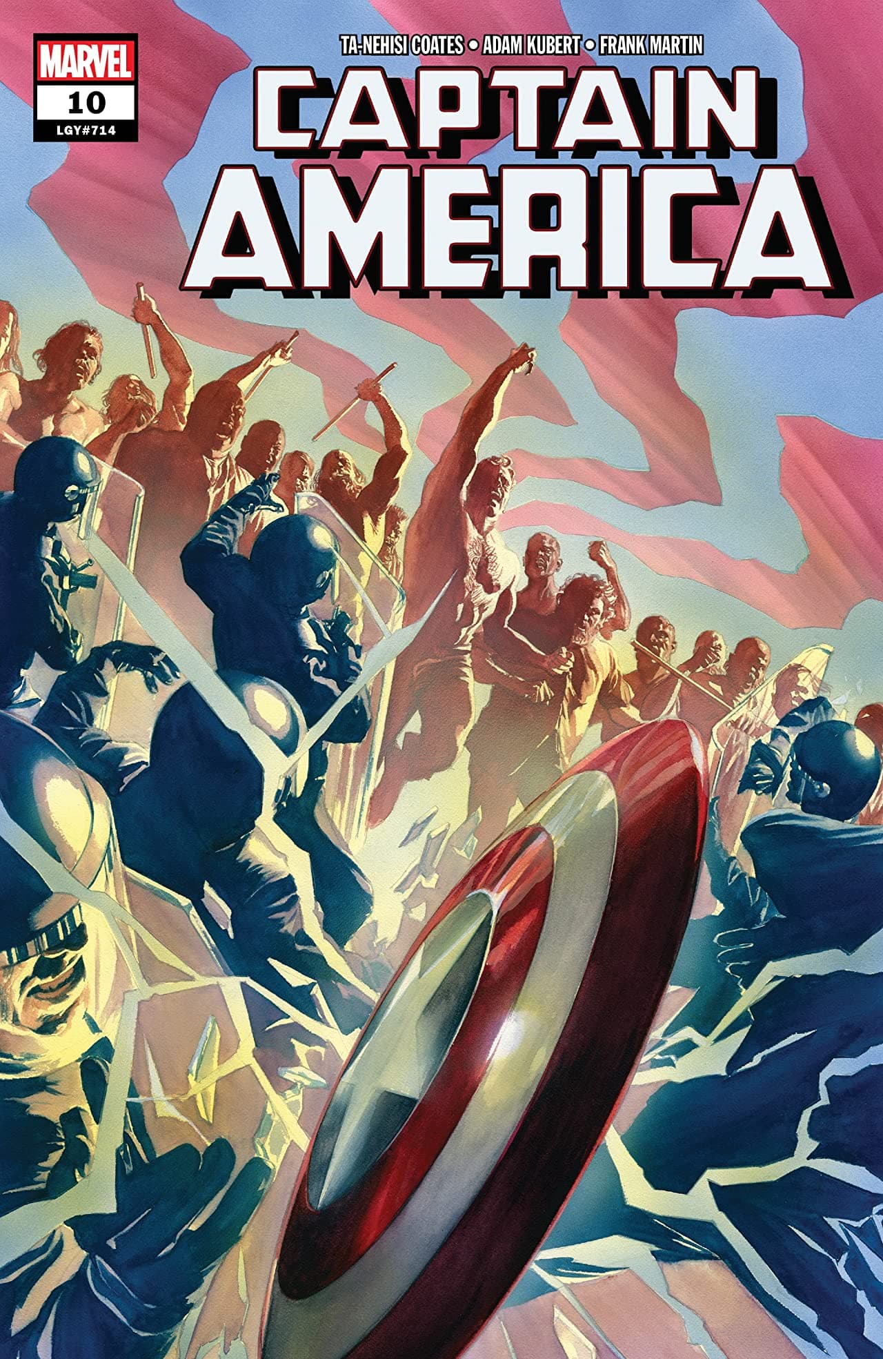 Captain America #10 cover