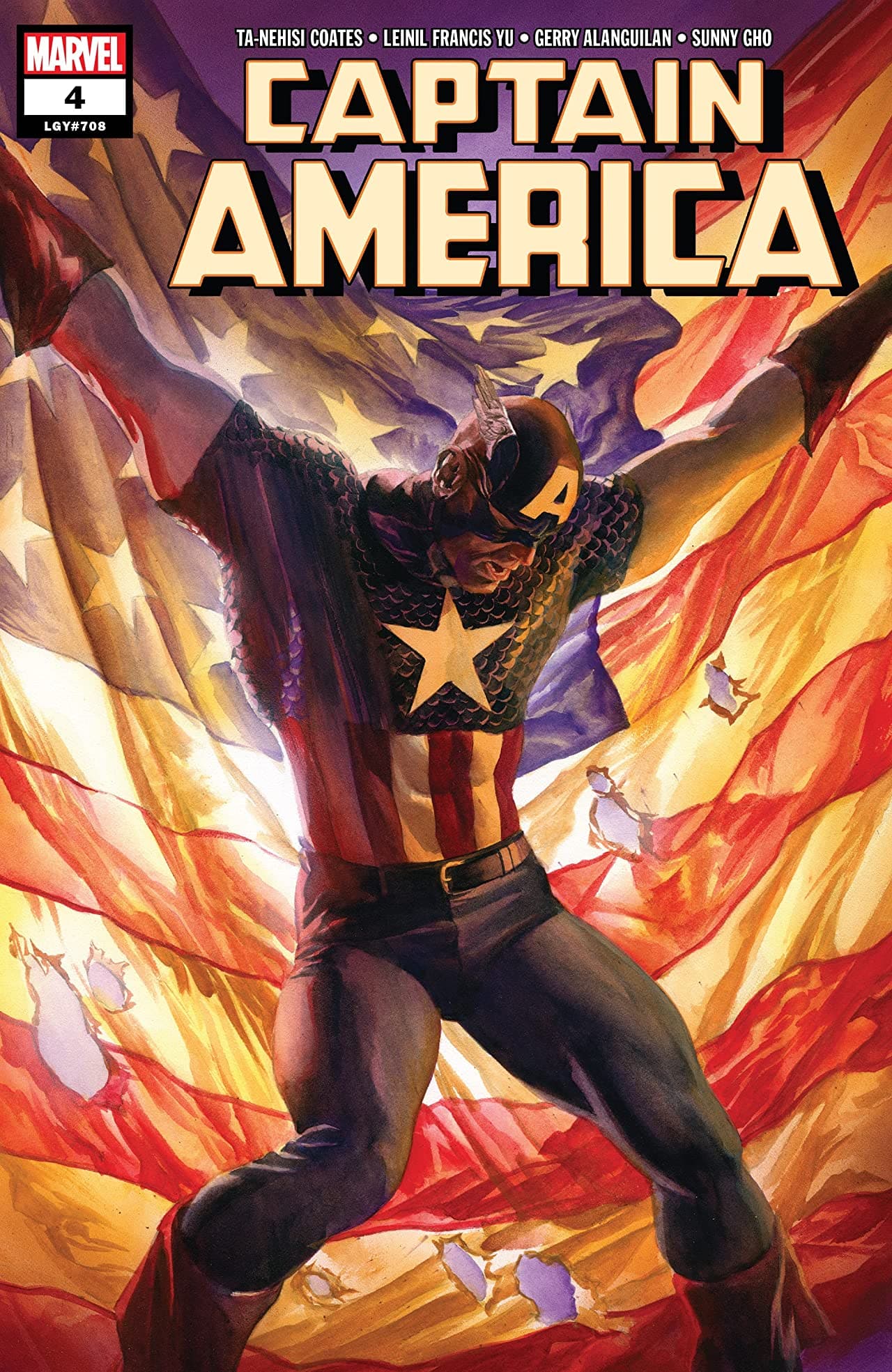 Captain America #4 cover