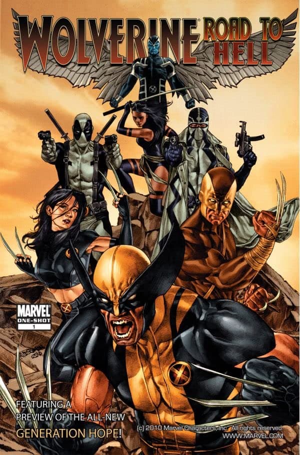 Wolverine: The Road to Hell #1 cover