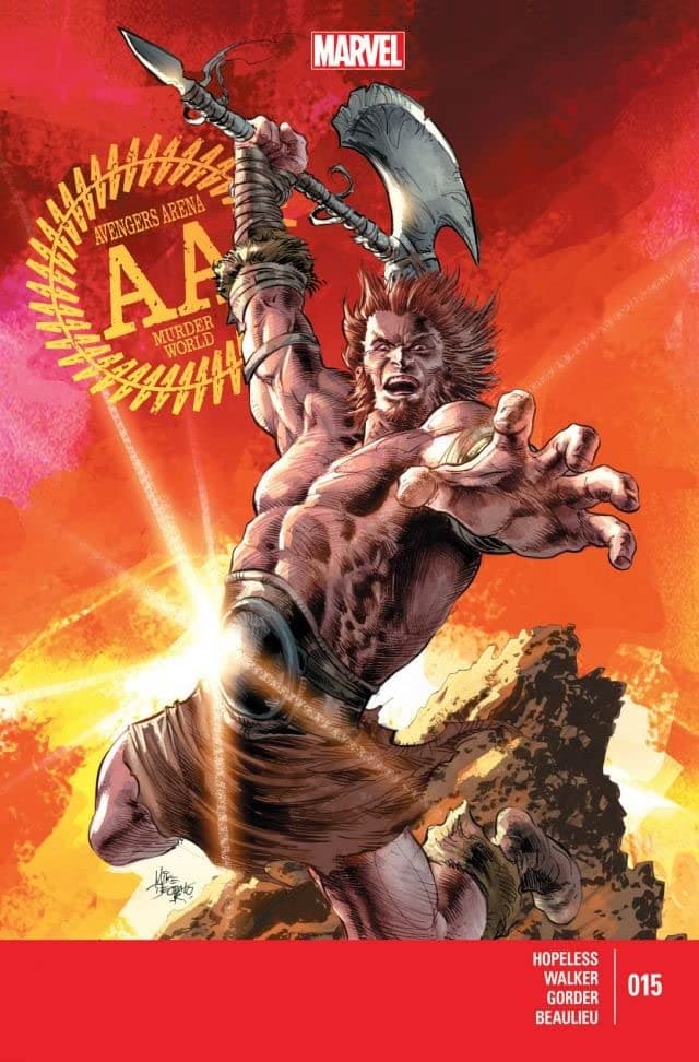 Avengers Arena #15 cover