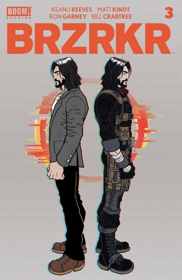 Brzrkr #3 cover
