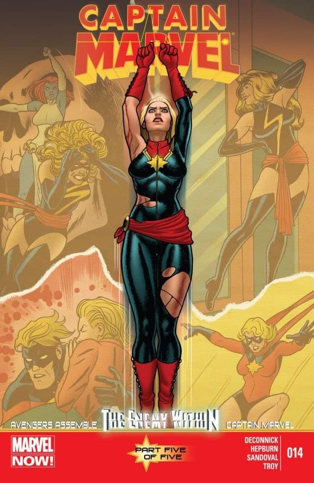 Captain Marvel #14 cover