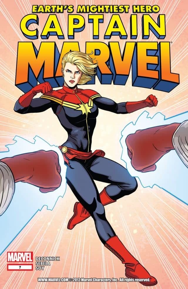 Captain Marvel #7 cover