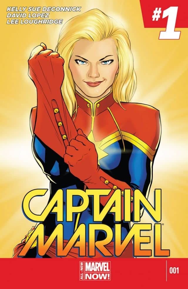 Captain Marvel #1 cover
