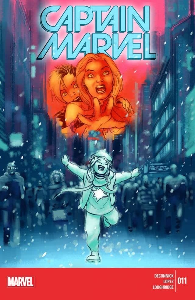 Captain Marvel #11 cover