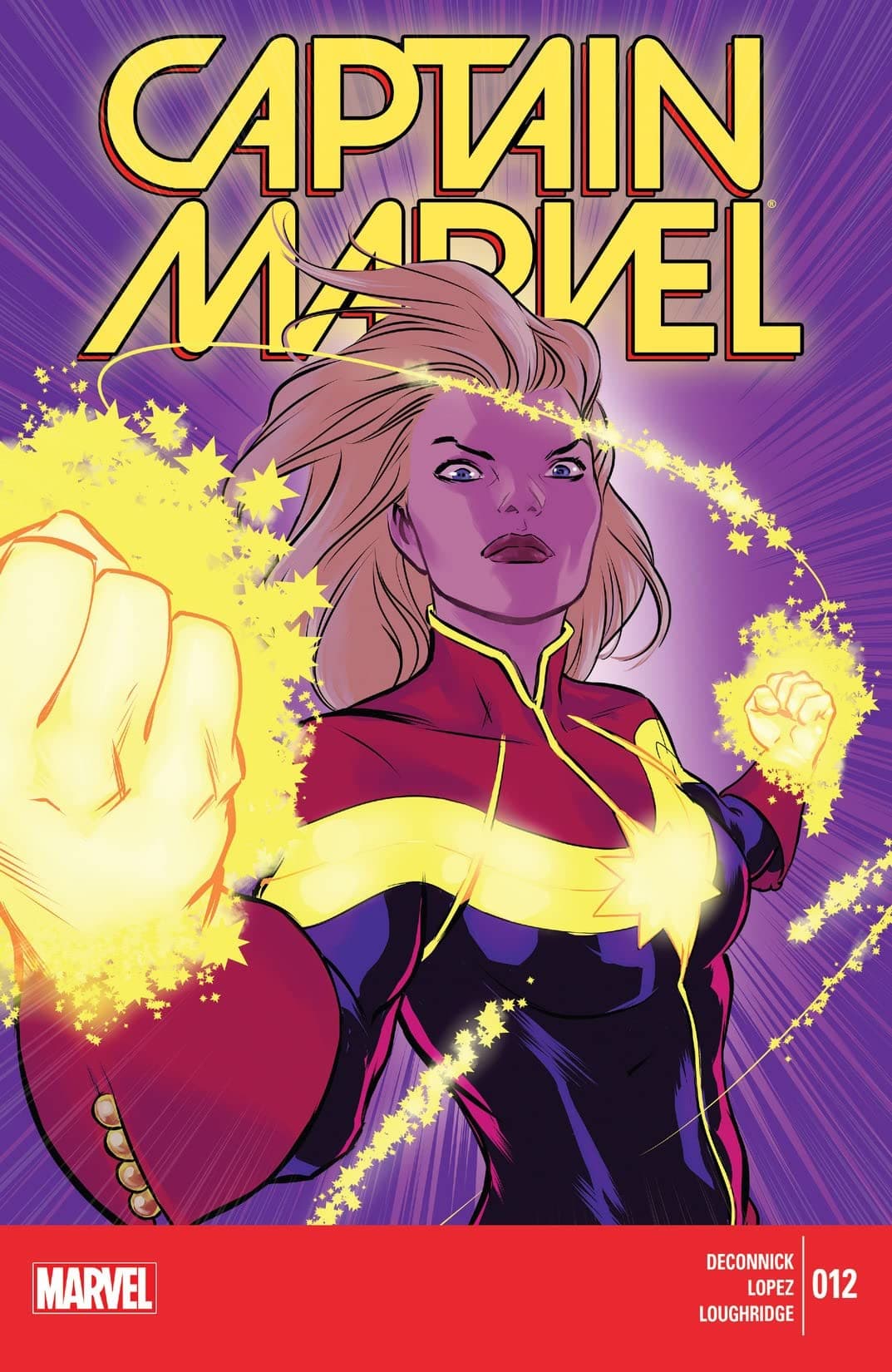 Captain Marvel #12 cover