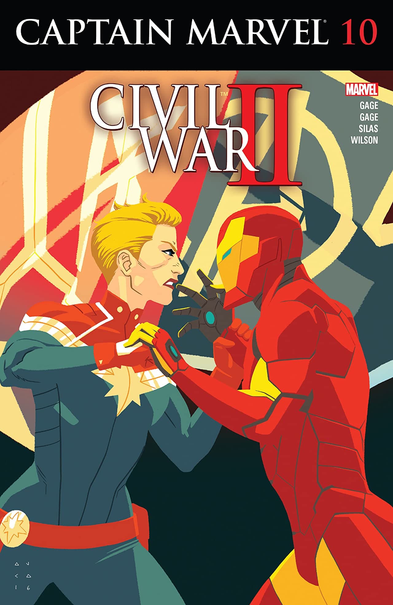 Captain Marvel #10 cover