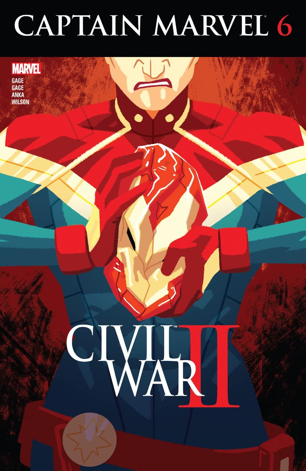 Captain Marvel #6 cover