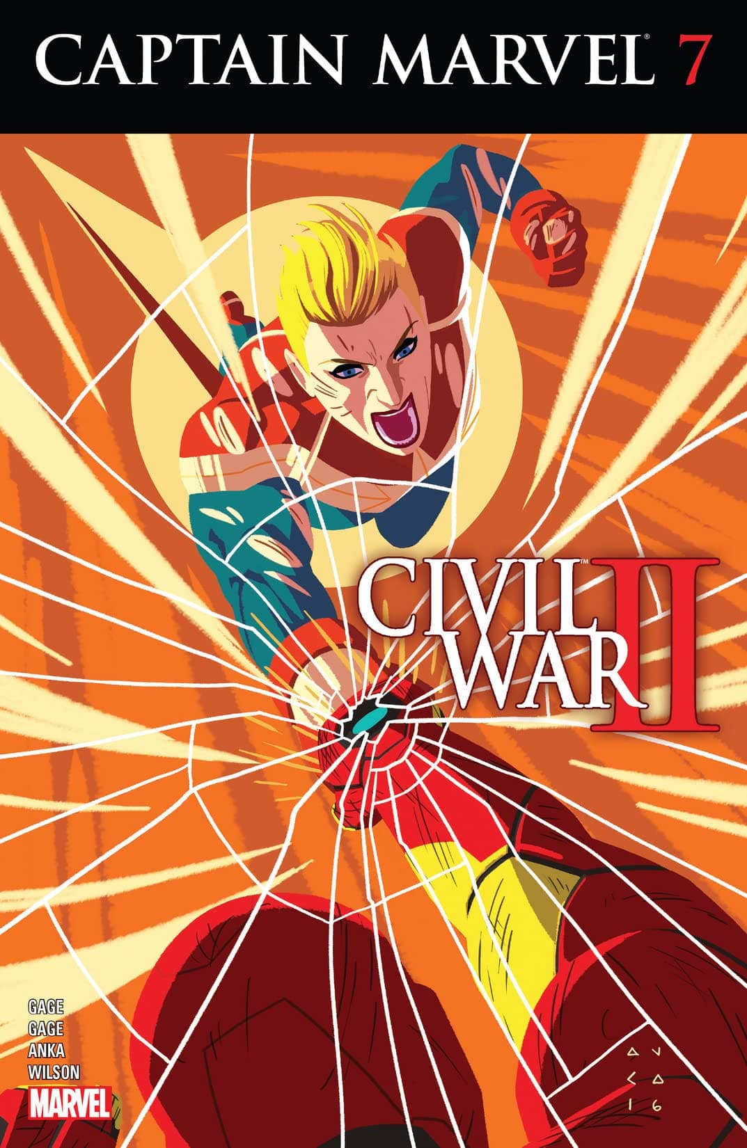 Captain Marvel #7 cover