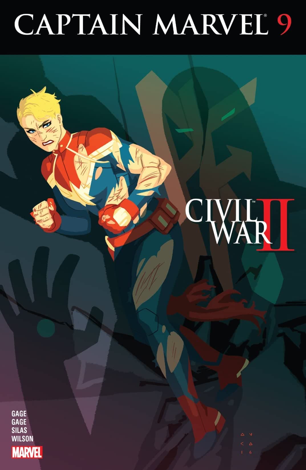 Captain Marvel #9 cover