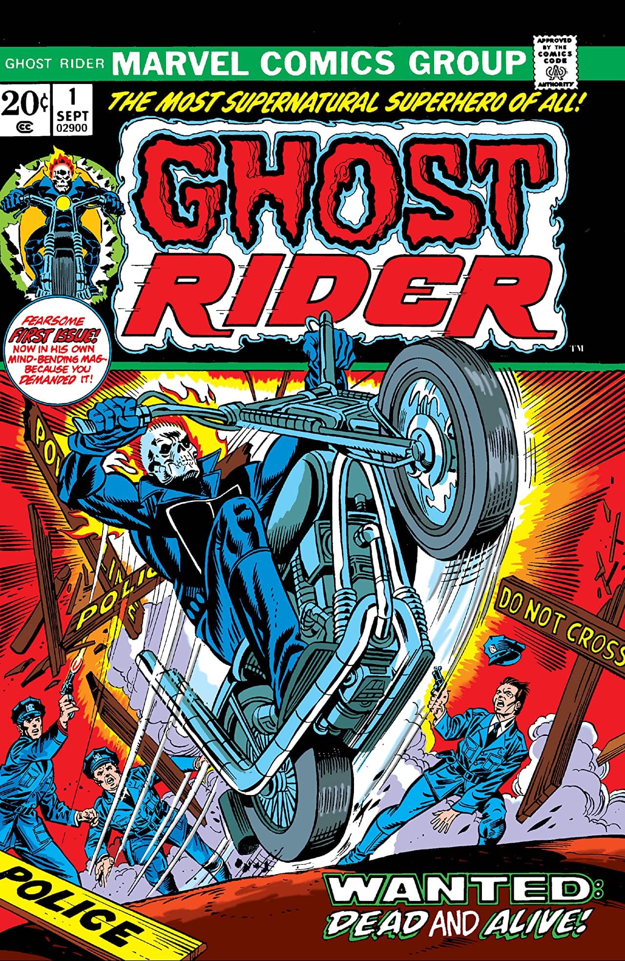 Ghost Rider #1 cover