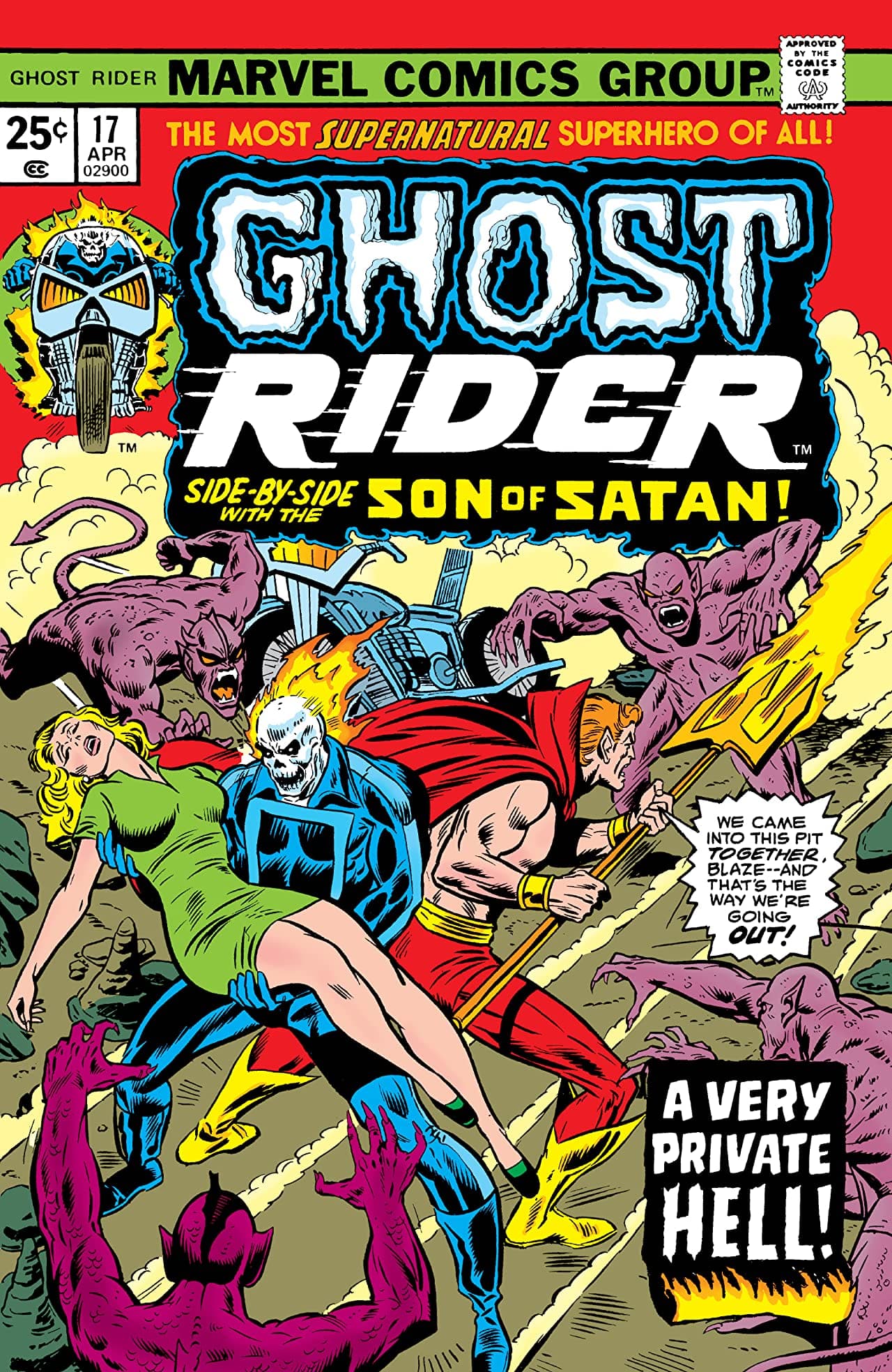 Ghost Rider #17 cover