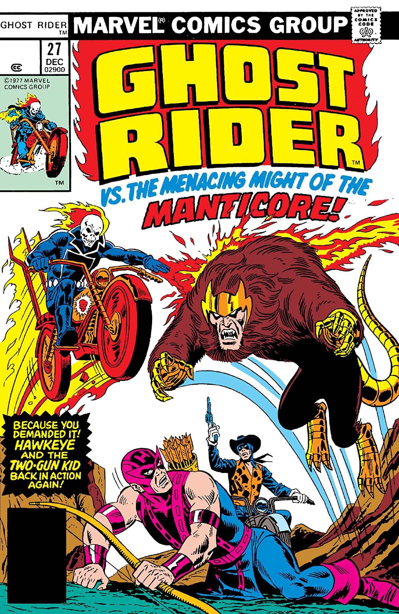 Ghost Rider #27 cover
