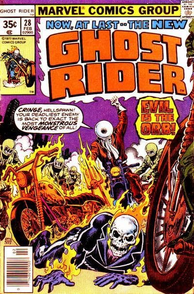 Ghost Rider #28 cover