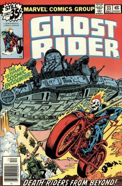 Ghost Rider #33 cover
