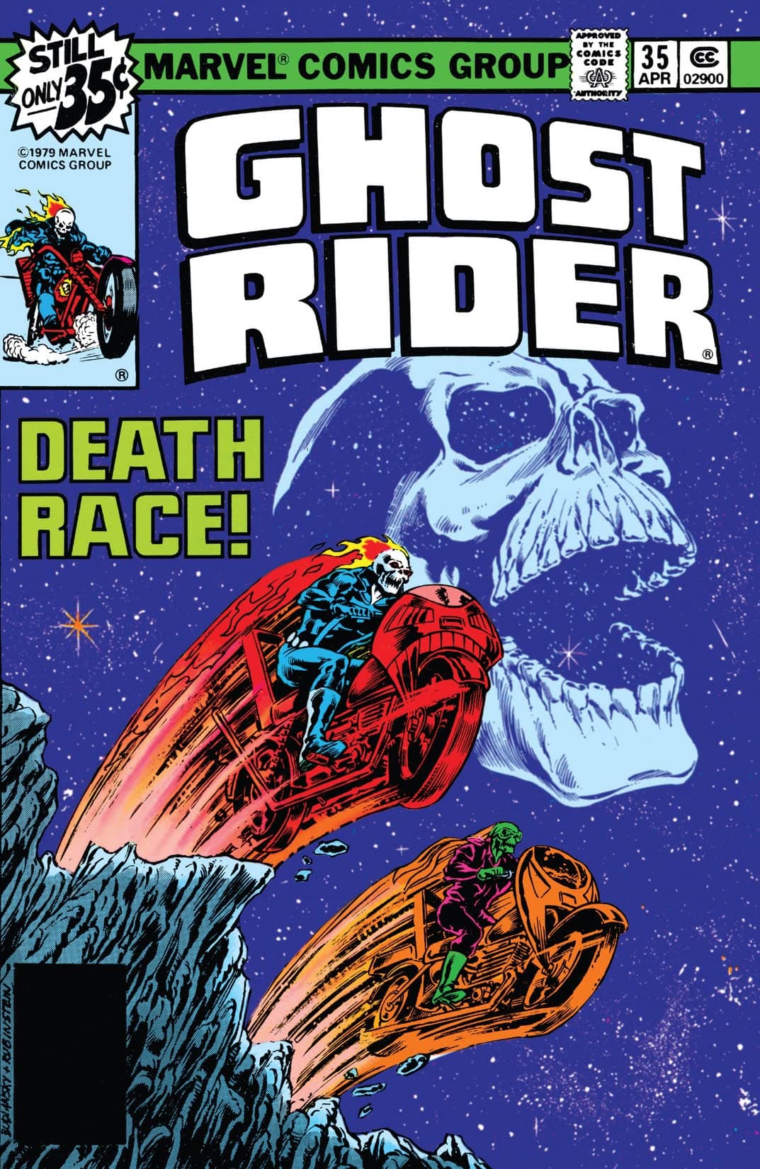 Ghost Rider #35 cover