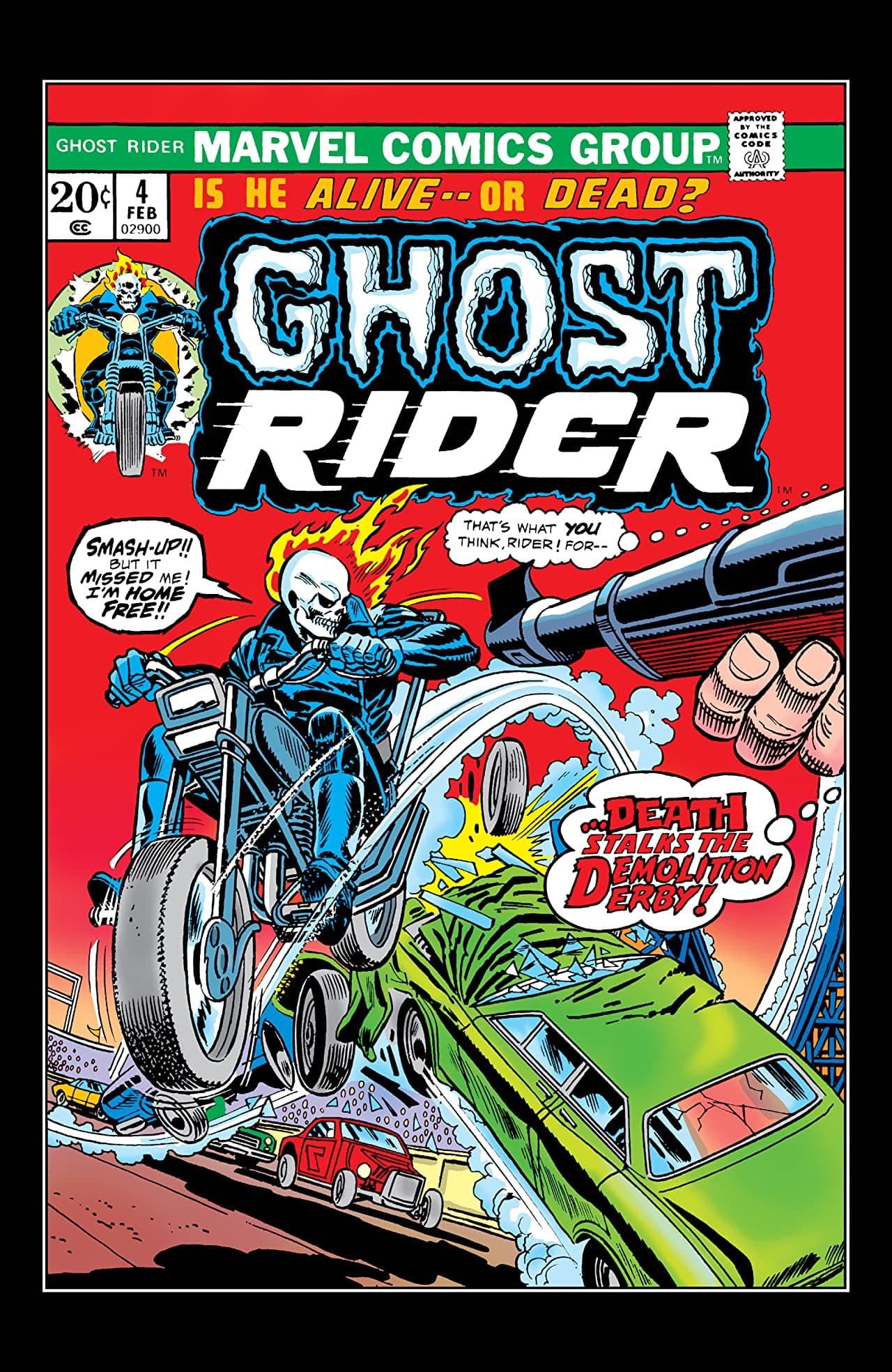 Ghost Rider #4 cover