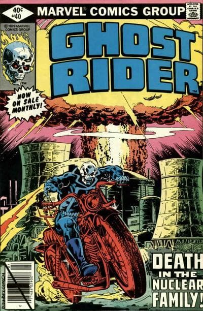 Ghost Rider #40 cover
