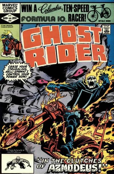 Ghost Rider #64 cover