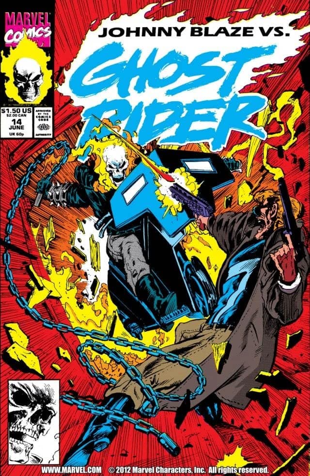 Ghost Rider #14 cover