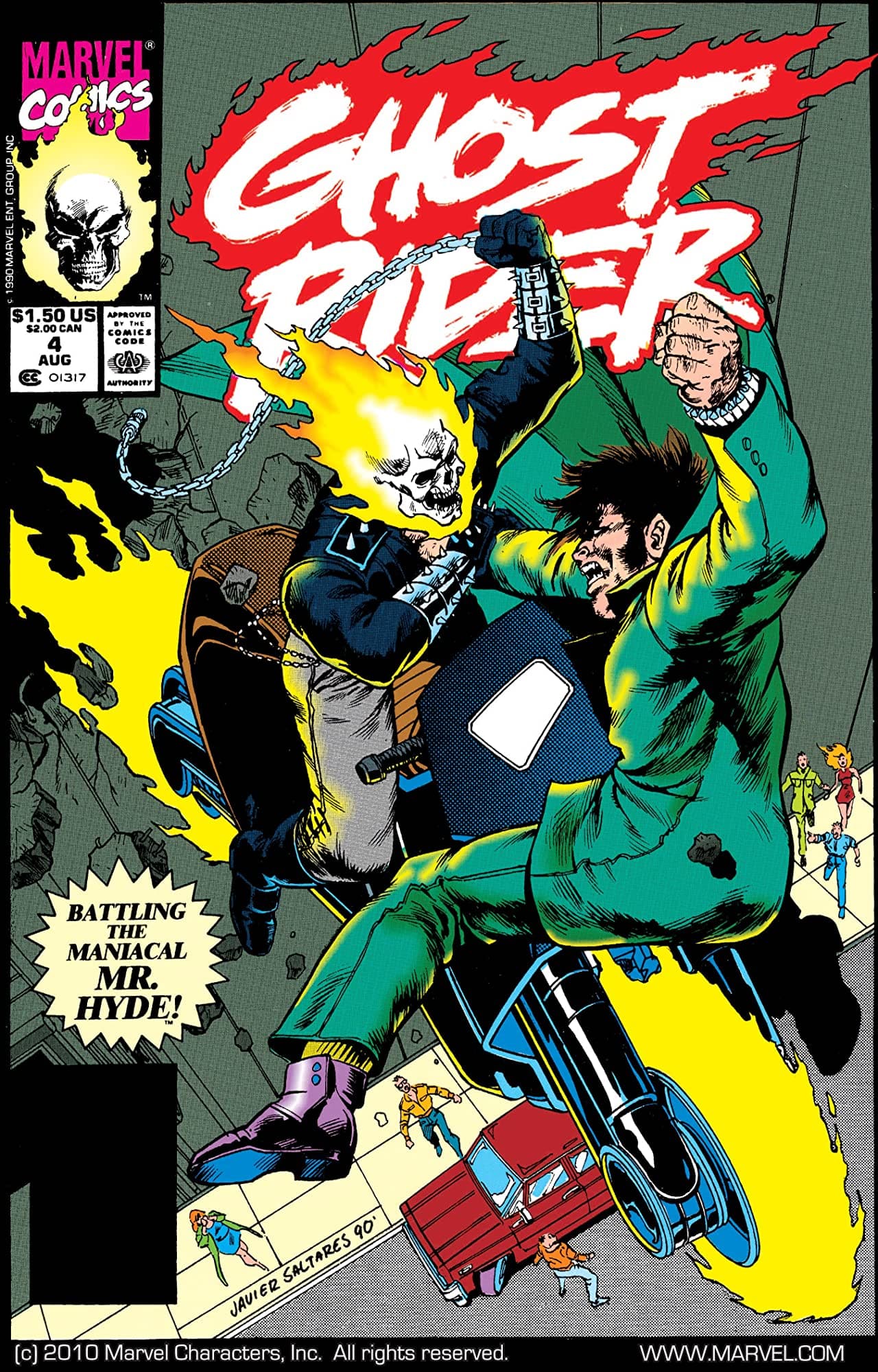 Ghost Rider #4 cover