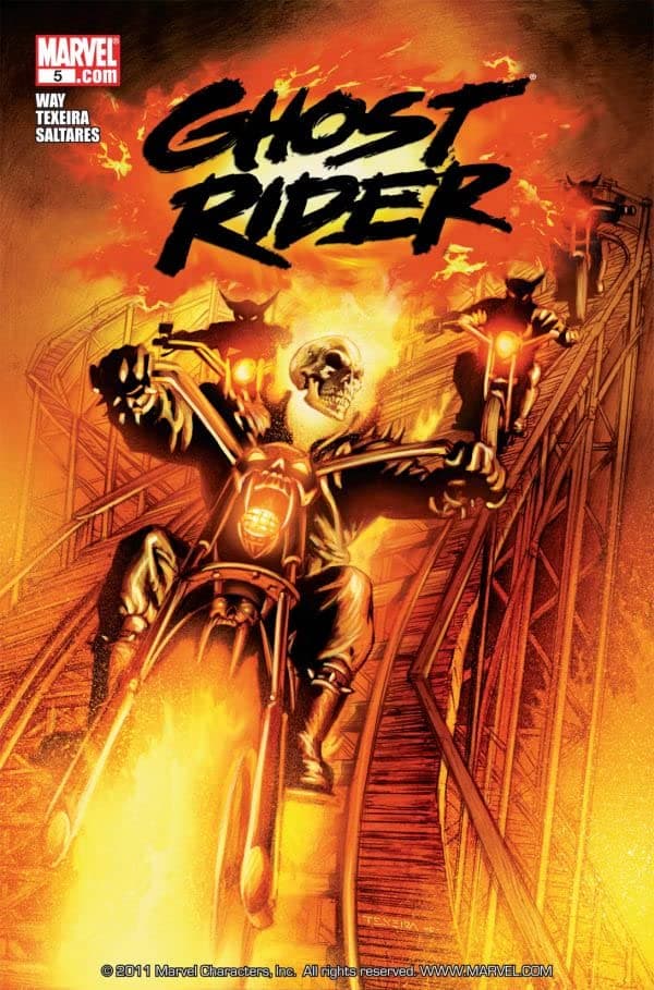 Ghost Rider #5 cover