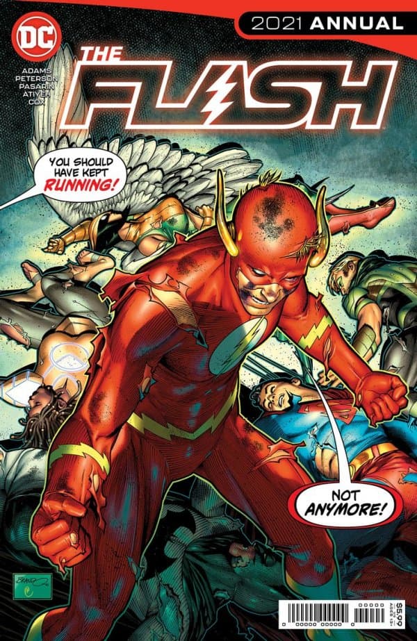 The Flash 2021 Annual cover — © DC Comics