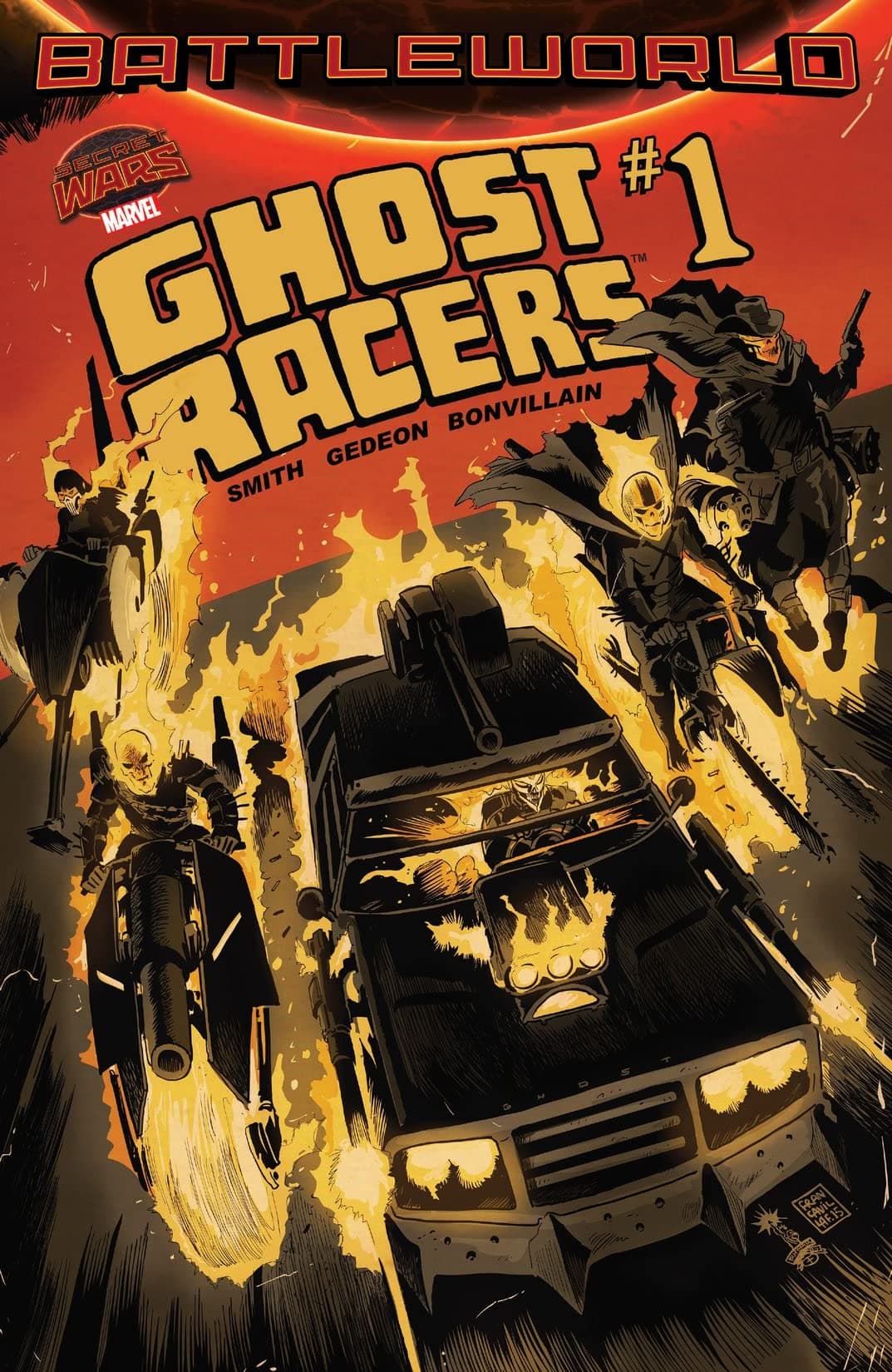 Ghost Racers #1 cover