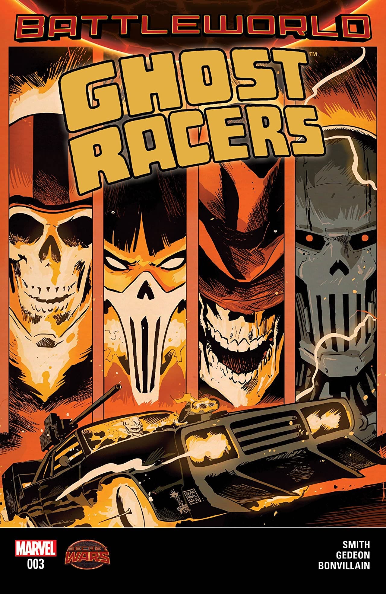 Ghost Racers #3 cover