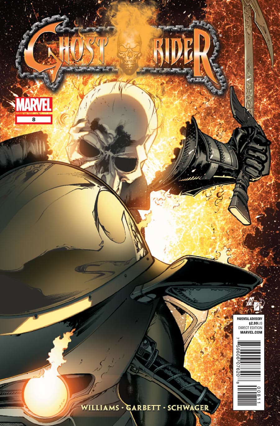 Ghost Rider #8 cover