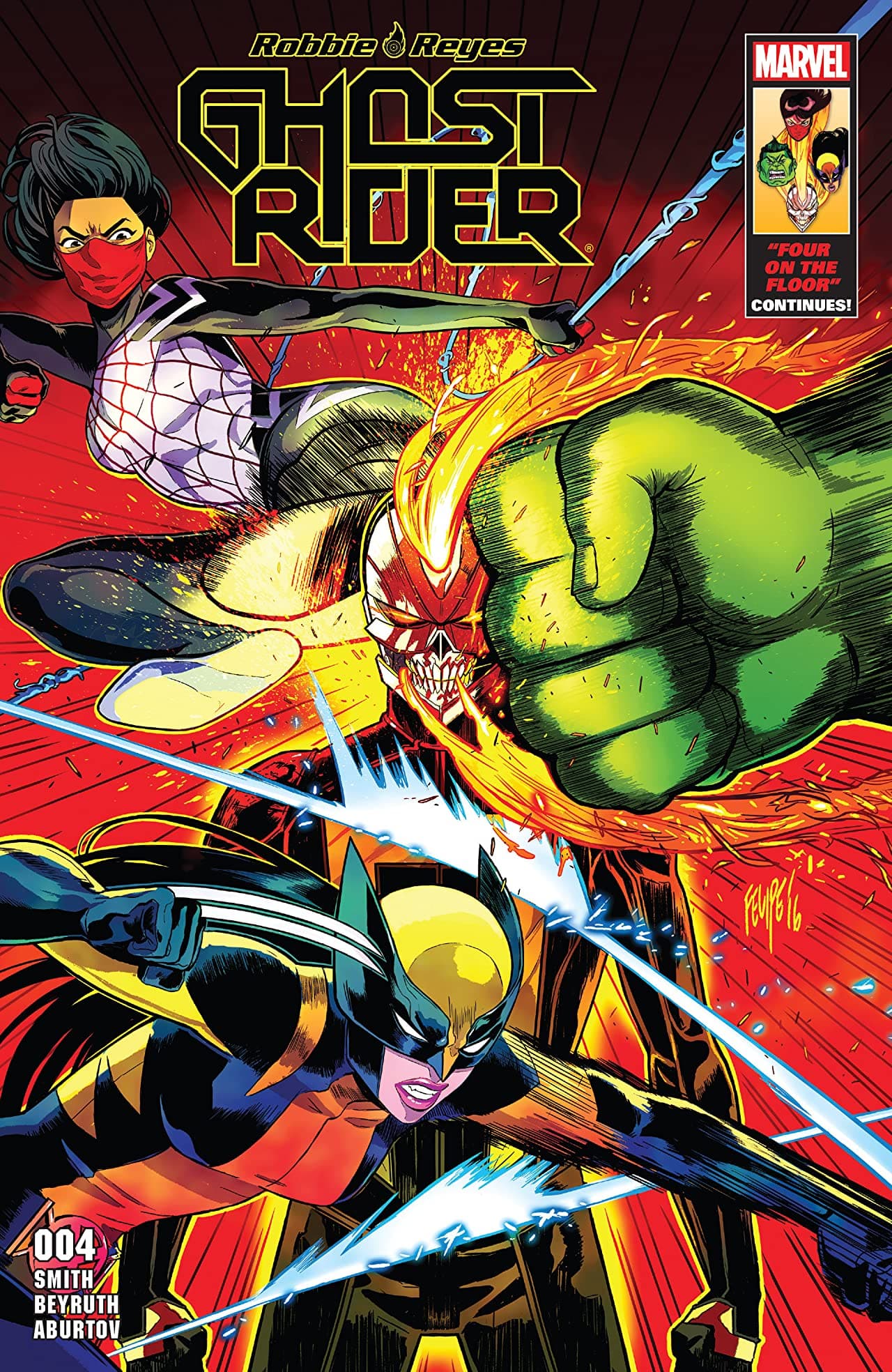 Ghost Rider #4 cover