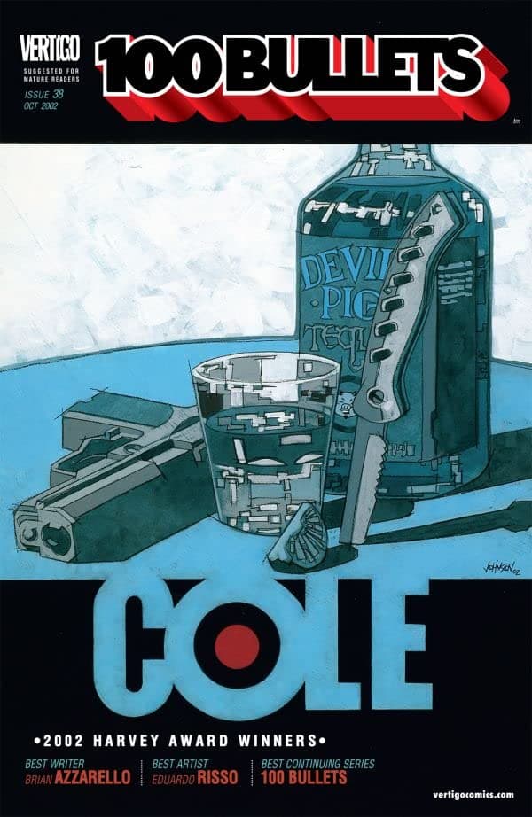 100 Bullets #38 cover