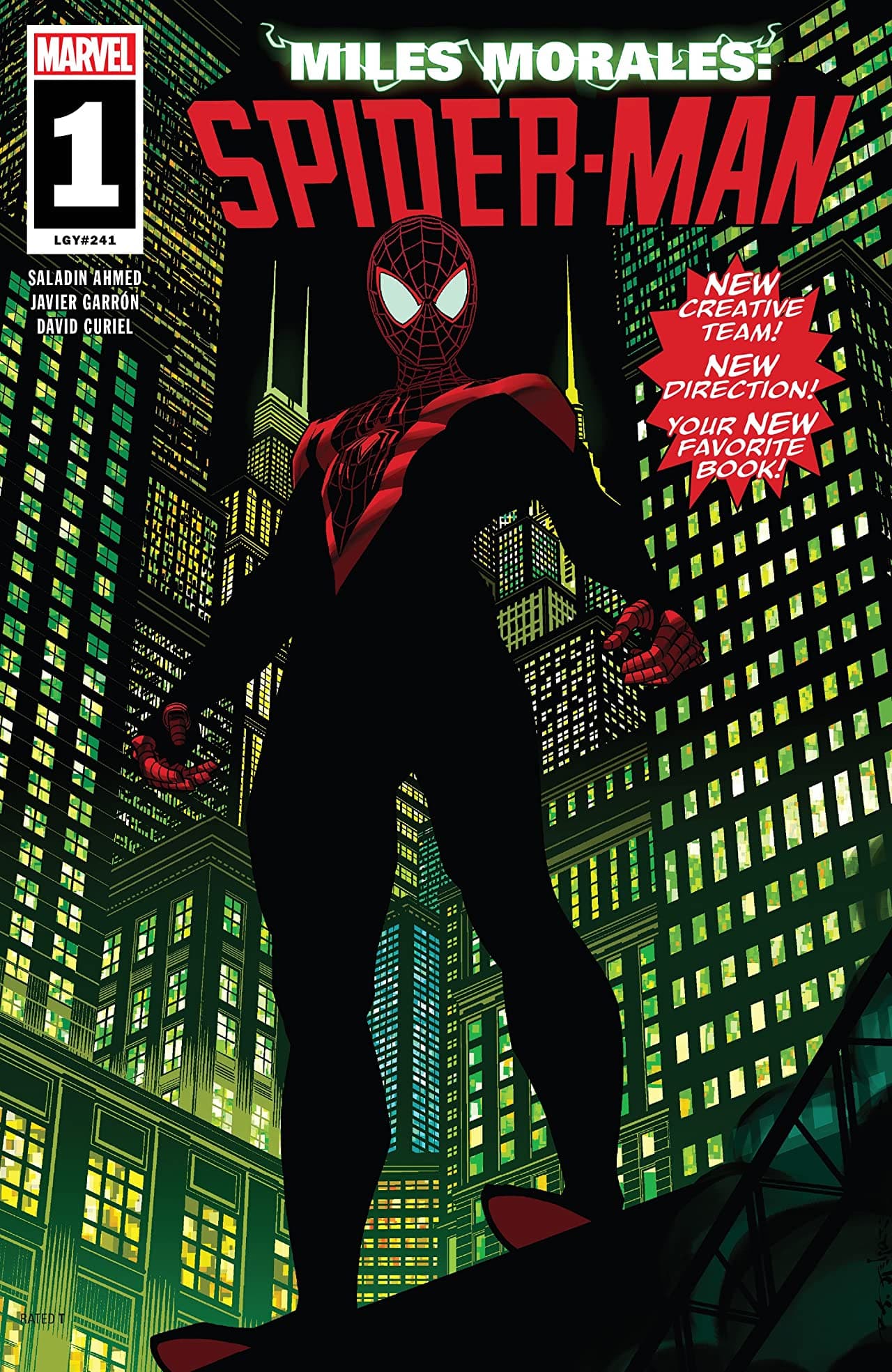 Miles Morales: Spider-Man #1 cover