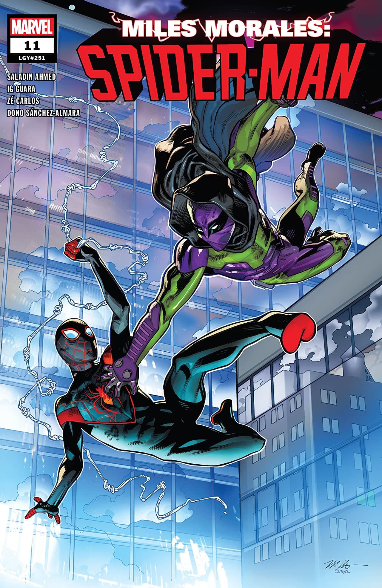 Miles Morales: Spider-Man #11 cover