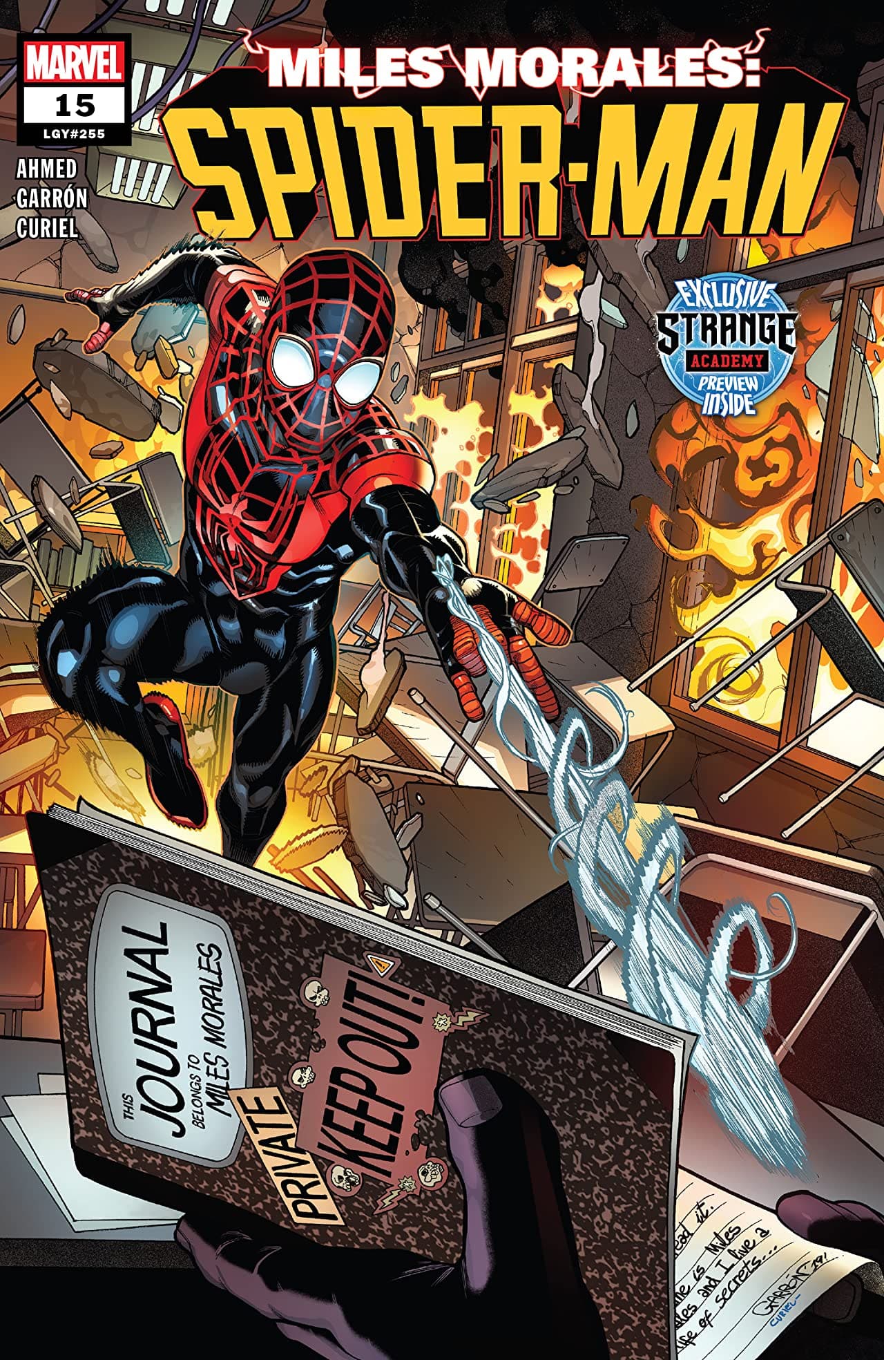 Miles Morales: Spider-Man #15 cover