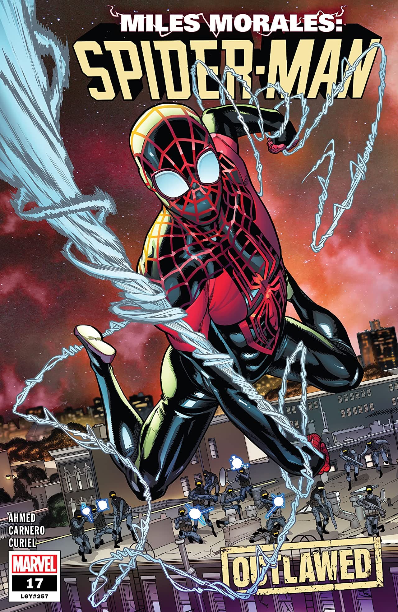 Miles Morales: Spider-Man #17 cover