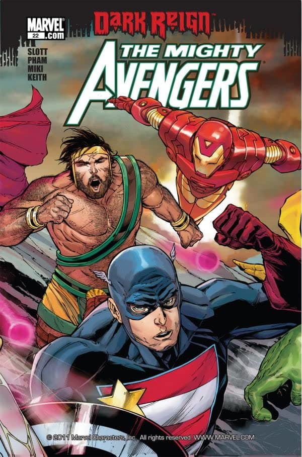 The Mighty Avengers #22 cover