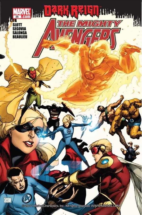 The Mighty Avengers #25 cover