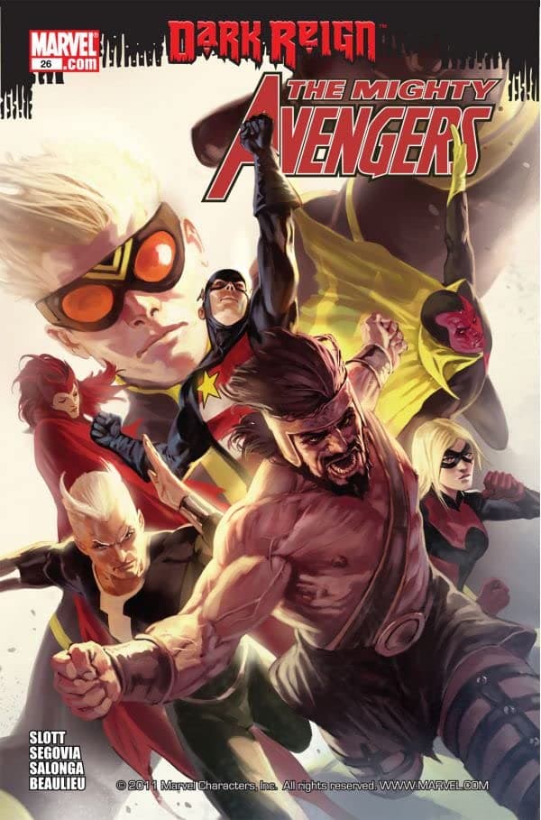 The Mighty Avengers #26 cover