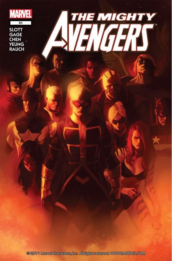 The Mighty Avengers #31 cover