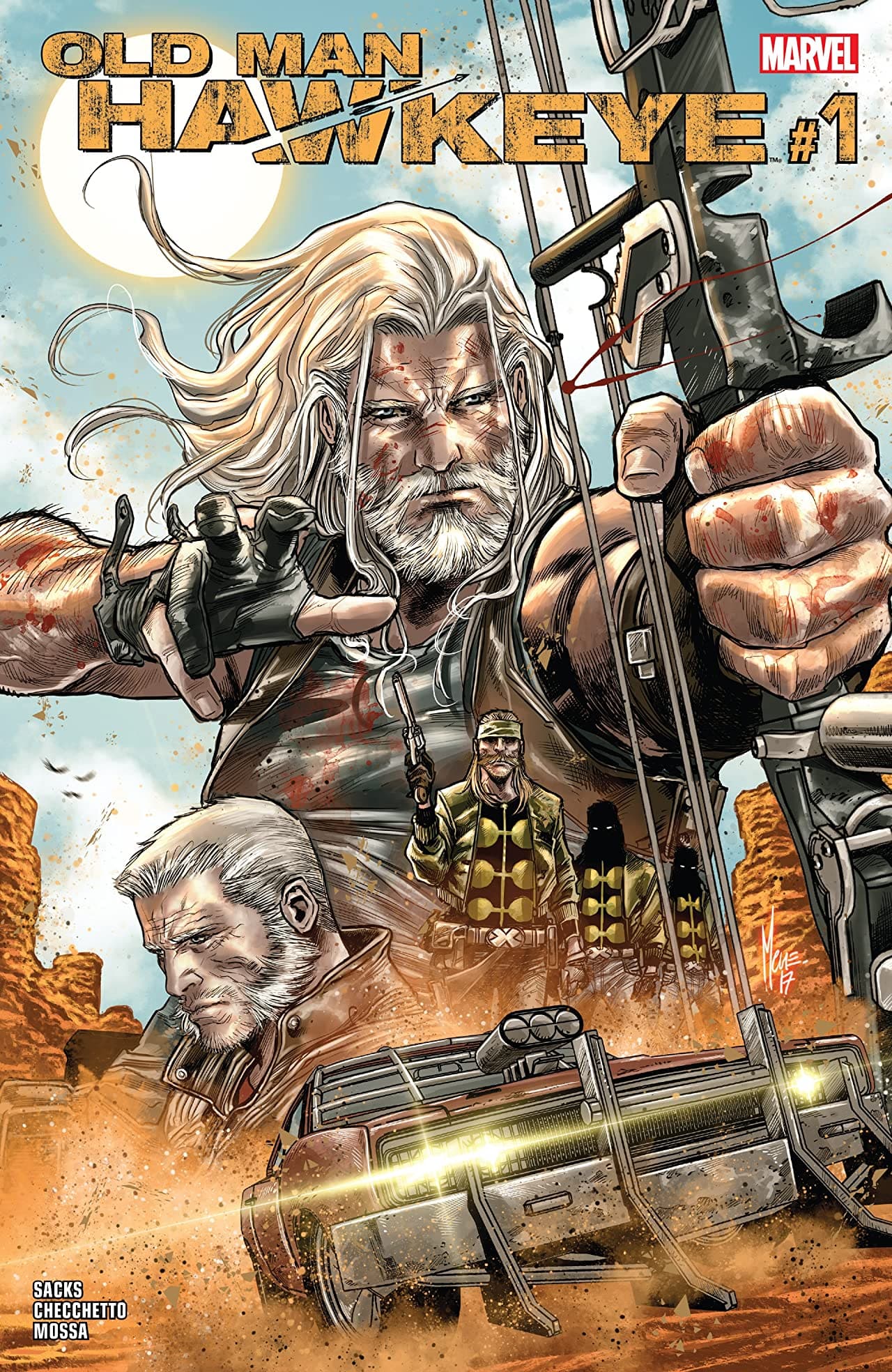 Old Man Hawkeye #1 cover